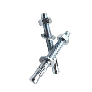 RVS huls met zeskantmoer, washer en expansieankerbouten, wigankerbout - Product Image 2