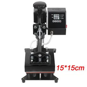 15x15CM Sublimatie Label Warmte Pers Machine Digitale Swing Weg Warmteoverdracht Label Printing Machine DIY Sublimatie Machine