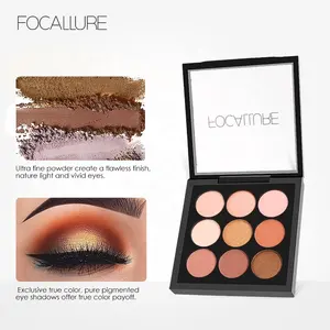 Focallure FA36 Top Cosmetics Manufacturers Glitter Eyeshadow Powder Palette