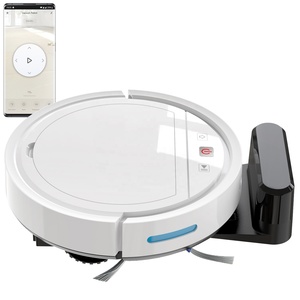 Robot nettoyeur de sol 3 en 1 à charge automatique EBO-118HW WiFi Tuya APP aspirateur central connecté - Product Image 1