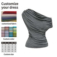 Haut en tricot ajusté à paillettes argentées glamour pour soirée cocktail, taille personnalisée disponible