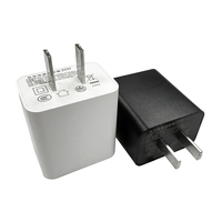 Cargador de Pared con Doble Puerto USB Tipo-C y USB-A, Carga Rápida PD20W, Entrada 220V, Certificación CE/FCC, 5V/3A QC3.0, Seguro e Inteligente para Teléfonos Móviles