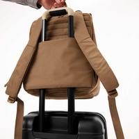 Sac à dos à langer de luxe YCW en nylon, grande capacité, avec port USB, pour voyage, maternité, et matelas à langer antivol – Vente en gros