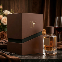 Boîte de parfum de luxe personnalisée de 50 ml, design Dubaï, flacon de parfum, emballage de luxe avec impression de logo