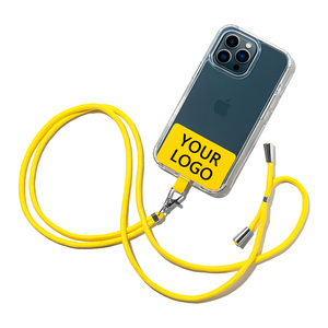 Tùy Chỉnh Dây Dài Màu Sắc Rõ Ràng Vá Quà Tặng Khuyến Mãi Có Thể Điều Chỉnh Biểu Tượng Tùy Chỉnh Điện Thoại Crossbody Vòng Cổ Điện Thoại Di Động Dây Đeo Dây Buộc - Product Image 6