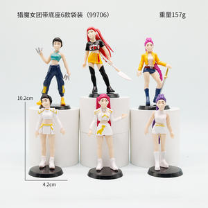 Popular Monster Hunt K-pop Big Head Q-version Rumimi Modelo Hecho a Mano Caja Sorpresa Juguete de Moda Adorno - Product Image 3