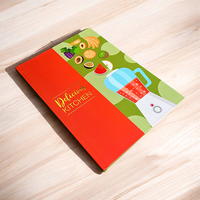 Folleto de encuadernación de tapa dura con mariposa personalizada, Impresión de tapa dura, libros para niños
