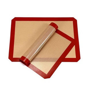 Professional Tray Pan Liners Non-Stick <b>Silicone</b> <b>Baking</b> Mat <b>Baking</b> Tool Reusable Pastry Mat for <b>Baking</b> - Product Image 1