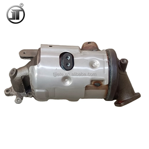 Mới DPF Santa Fe I-2.2 crdi 4WD DIESEL bộ lọc hạt mèo + DPF xúc tác chuyển đổi Thép động Cơ phần xả xe - Product Image 3