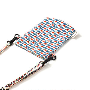 Manchons réutilisables en toile écologiques pour bouteilles de café Jiusi modèle 1830 avec sangle chaîne – Porte-gobelet portable - Product Image 3