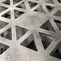 Murs-rideaux en aluminium modernes, panneaux géométriques découpés au laser, imperméables et ignifuges, pour solutions de bardage extérieur de bâtiments de bureaux