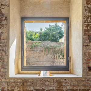 Ventana de Latón con Ventilación de Vidrio Contemporáneo, Ventana de Estilo Antiguo con Materiales de Latón Antiguo, Ventana Decorativa de Estilo Clásico - Product Image 4