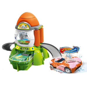 ของเล่นรถโมเดลไดแคสสำหรับเด็ก ชุดสนามจอด<span class=keywords><strong>รถ</strong></span>พร้อมรางเล่น ของเล่นสถานีล้าง<span class=keywords><strong>รถ</strong></span> - Product Image 2