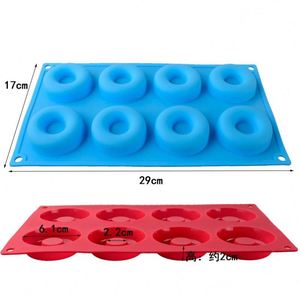 Thickened 18 Cavities Silicone Donut Mold Macaron Circle <b>Cookie</b> Cake Baking Silicone Mold - Product Image 6