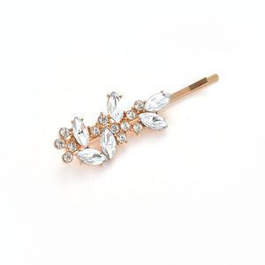 Q & Y cổ điển mới của phụ nữ tóc phụ kiện Bling Bridal kẹp tóc long lanh pha lê Rhinestone hoa Bobby pins hợp kim Bobby Đảng - Product Image 4