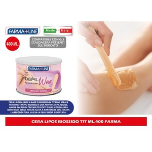Cera Depilatoria LIPOS DIOXIDE ML.400 Farma 400g Categoría de Producto - Product Image 1