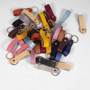 Pd020 <span class=keywords><strong>New</strong></span> arrivals vòng chìa khóa chất lượng cao Keychain PU da <span class=keywords><strong>Keyring</strong></span> gặp - Product Image 6