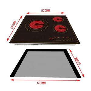 LINFENG 3-Burner Built-in Electric Ceramic Hob Smooth Touch Control Cooking Appliance for Household Use Direct Sell - Product Image 4