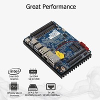 Carte mère SBC Maxtang basée sur Intel Whiskey Lake-U, cartes mères industrielles embarquées de 3,5 pouces, SBC-WL35, DDR4, 2LAN, 4USB, WIN10