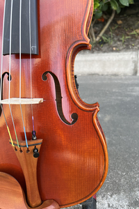 Violín Profesional Sinomusik, Hecho a Mano, con Acabado <span class=keywords><strong>de</strong></span> <span class=keywords><strong>Aceite</strong></span>, Materiales Europeos, Estilo Italiano, Arce Flameado, <span class=keywords><strong>de</strong></span> Nivel Avanzado - Product Image 2