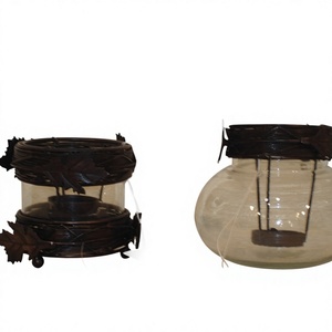 SAF Exports Metal <b>Lantern</b> <b>Candle</b> Holder Set Cylinder Shape Home Decoration Durable - Product Image 2
