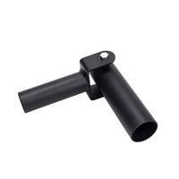 Accessoire d'entraînement de fitness pour la maison et la salle de sport : Insert de barre en acier rotatif à 360 degrés pour barre en T et attache Landmine