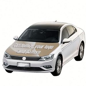 Funda para Capó de Coche Personalizada de Alta Calidad con Impresión por Sublimación, Tela Elástica 100% Poliéster, Bandera para SUV, Camioneta Deportiva - Product Image 3