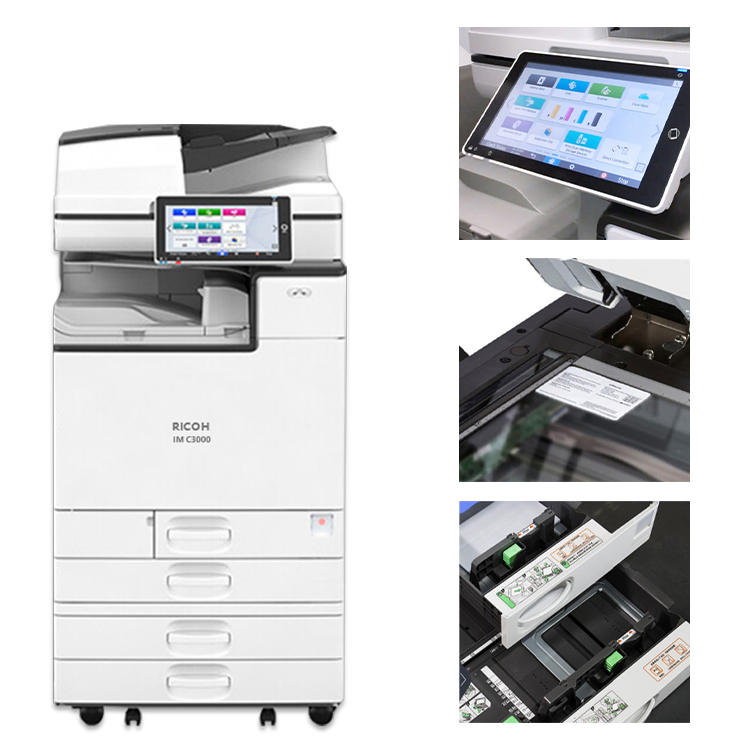 REOEP High Quality Color Laser Multifunction Copier Photocopier Machine For Ricoh IMC 2000 2500 3000 3500 4500 6000