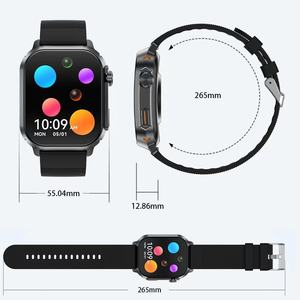 Gw50 स्मार्ट पहनने योग्य डिवाइस <span class=keywords><strong>24</strong></span> घंटे दिल की दर निगरानी श्वास प्रशिक्षण अभ्यास अभ्यास रिकॉर्डिंग फैशन वर्ग स्क्रीन स्मार्टवॉच - Product Image 6