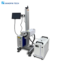 Laser Uv 3W/5W/10W Ligne de produits industriels Refroidissement par eau Machines de marquage laser volantes UV pour plastique métal verre bois