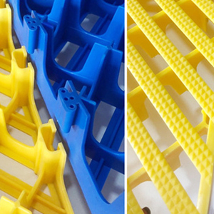 Dalles de sol de garage intérieures modernes amovibles et emboîtables pour lavage de voitures, système de revêtement de sol en plastique antidérapant et résistant à l'eau - Product Image 6