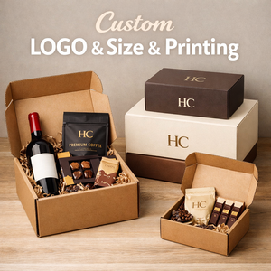 Caja de Cartón Corrugado Blanca para Envíos de Chocolate, Caja de Cartón Plegable con Logotipo Personalizado al por Mayor - Product Image 3