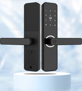 Serrures Biométriques Intelligentes pour Maison Connectée Tuya : Système d'Entrée Numérique Sans Clé, Poignée de Verrouillage à Empreinte Digitale, Carte Mémoire Numérique en Bois - Product Image 4