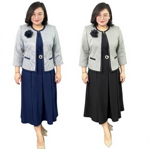 Vestidos Elegantes de Talla Grande para Mujer, Vestidos para Iglesia, Vestidos Florales - Product Image 1