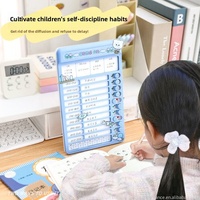 Tableau de planification quotidienne multifonctionnel pour enfants avec cartes de récompense, idéal pour les vacances d'été et l'organisation à domicile des élèves