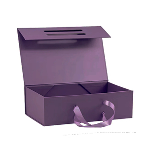 Custom <b>Large</b> Luxury Handbag Shape Rigid Eco-Friendly <b>Gift</b> <b>Box</b> UV Finish Custom Logo for Cosmetic Apparel Holiday Business <b>Gifts</b> - Product Image 2