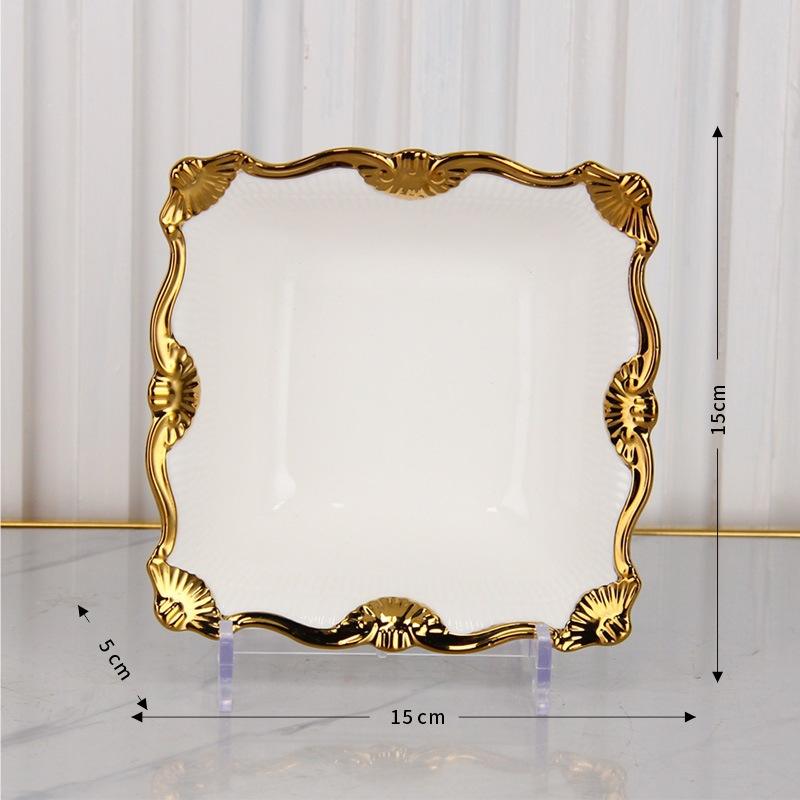 ชามสี่เหลี่ยมขนาด 6 นิ้ว