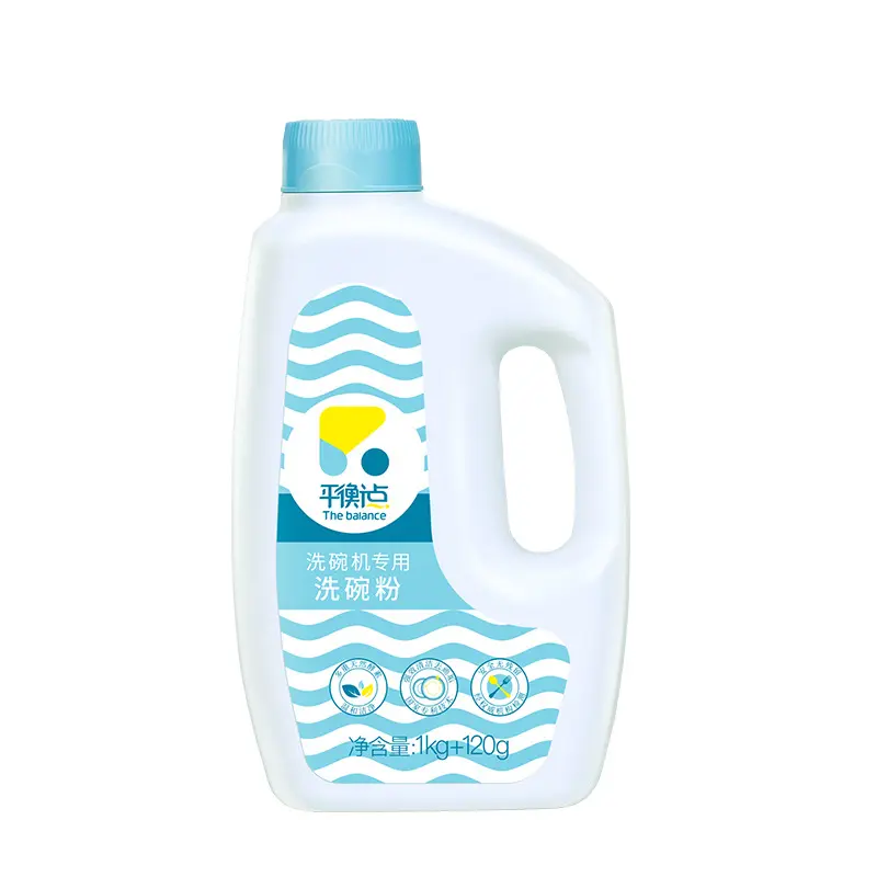 Dishwashing powder, dishwasher cleaner, specialized detergent for cleaning and shining dishes