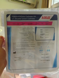 Mümkün uzun vadeli hemodiyaliz kateter çift lümen kalıcı hemodiyaliz kateter diyaliz boru - Product Image 5