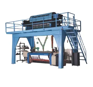 Jacquard fabric weaving machine high speed rapier loom