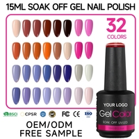 PRO OEM Couleurs mélangées d'usine, fournitures professionnelles pour ongles, vernis gel UV, marque privée, longue durée, écologique, végétalien, en bouteille