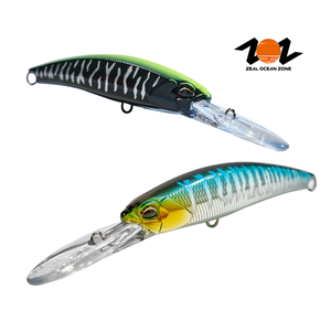 Leurre flottant <span class=keywords><strong>ZOZ</strong></span> Manufacturer 15g, appât artificiel en ABS dur pour la pêche au maquereau et au bar, imprimé - Product Image 2