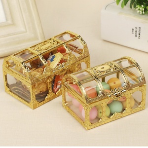 Nueva Caja de Regalo de Boda Creativa, Caja de Dulces de Plástico Calado, Caja de Tesoros, Caja de Embalaje de Acrílico para Dulces de Chocolate para Fiestas de Boda - Product Image 1