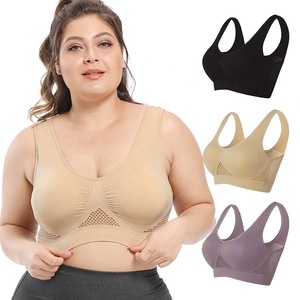 Reggiseno Yoga elastico traspirante pettorina reggiseno sportivo da corsa palestra Top donna Stretch Pull Up <span class=keywords><strong>Underwear</strong></span> - Product Image 1