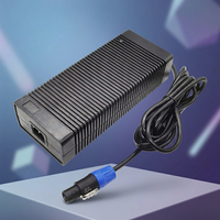 Chargeur de batterie au phosphate de fer et de lithium 51,1 V 5 A certifié FCC/CE pour camping-car et camping en extérieur