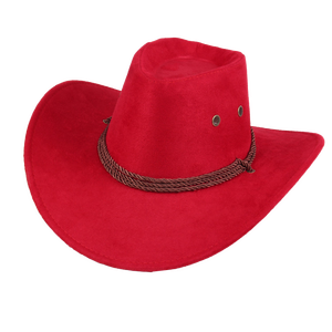 Sombrero de Vaquero Americano de Piel Sintética de Alta Calidad para Hombre, Estilo Texas, Ala Ancha, Sombrero Panamá, Sombreros Mexicanos, Sombrero de Vaquera, Gorra de Playa - Product Image 2