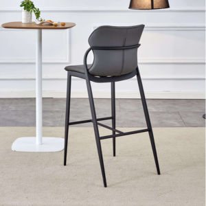 Ghế quầy bar cao cấp, chất liệu giả da PU bền chắc, chân cao, dùng trong nhà hàng khách sạn, nội thất phòng ăn sang trọng. - Product Image 5