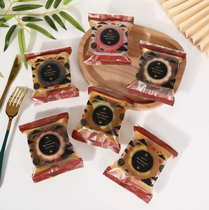 Coffee Color Mooncake Semi-clear Plastic <b>Packaging</b> <b>Bags</b> Candy Biscuit Luxury Plastic Biscuit Mooncakes <b>Packaging</b> <b>Bag</b> - Product Image 4