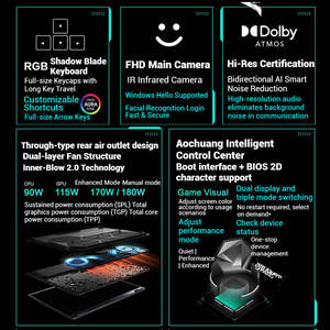 Pour ASUS TUF F16 ordinateur portable de jeu AMD Ryzen9 8940 RTX5070 16GB RAM 165Hz affichage clavier anglais étudiant à haute performance - Product Image 4