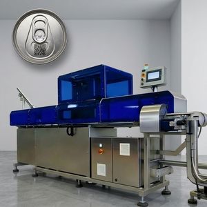Système d'emballage entièrement automatique avec alimentation de capsules en aluminium, codage laser à fibres, lecteur de date, lecteur de codes QR et inspection par vision avec rejet des articles - Product Image 3